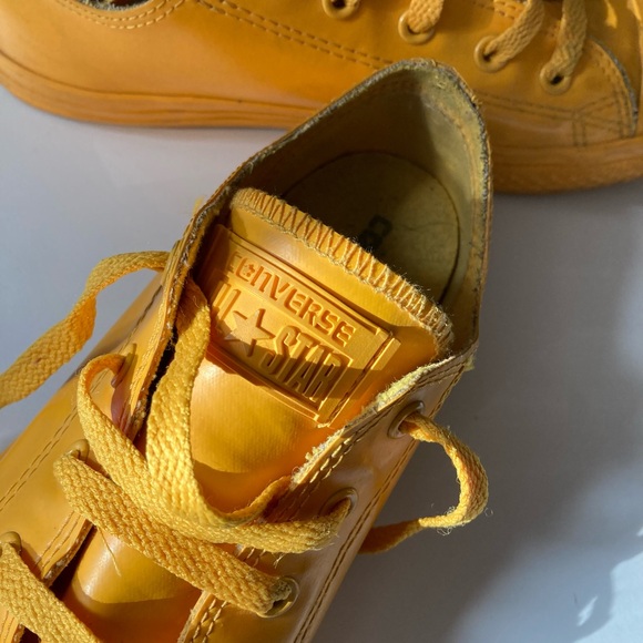 CONVERSE CHUCK TAYLOR ALL STAR RUBBER OX YELLOW/ YELLOW - Picture 4 of 7